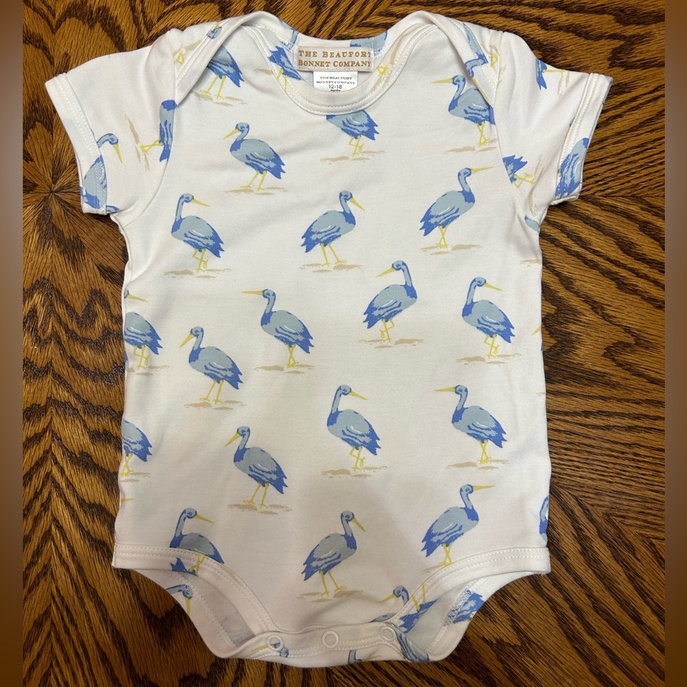TBBC Seaside Stork Onesie